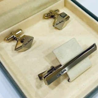 店頭販売済　★ ピエールカルダン カフス＆タイピン３点SET ★の画像