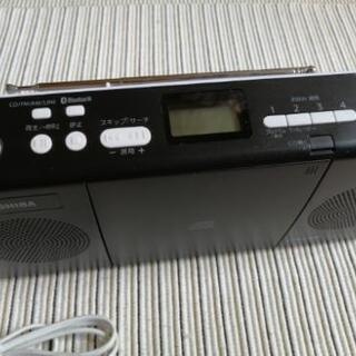 東芝　CDラジオ　TY-CW26　ブラック