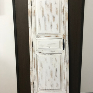 【急募！】姿見 アンティーク風 白 オシャレ 0円