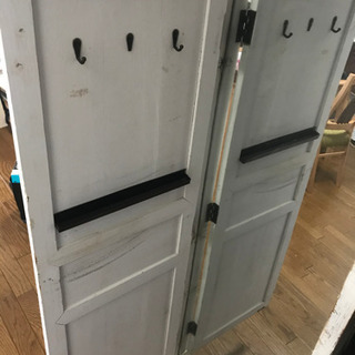 【急募！】姿見 アンティーク風 白 オシャレ 0円の画像