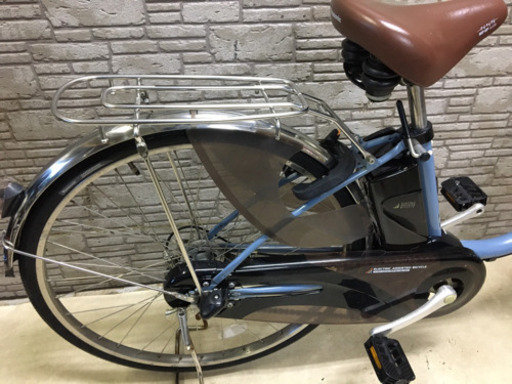 東京23区配達無料　新基準　Panasonic パナソニック  ビビDX 新品バッテリー　8.9Ah リチウム  電動自転車 中古自転車☆26インチ☆パナ