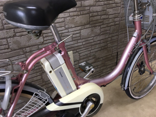 東京23区配達無料　新基準　ブリヂストン　アシスタコンパクト　8.1Ah リチウム 電動自転車 中古☆20インチ ☆BS