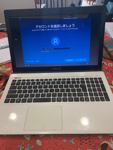 ASUS モデルK55A  15 インチ Windows 10