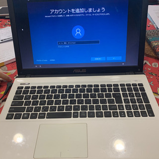 ASUS モデルK55A  15 インチ Windows 10