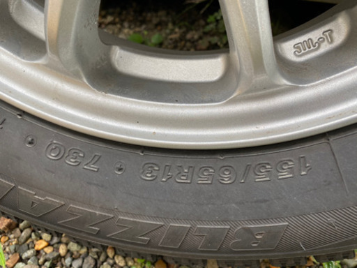 【交渉中】ブリジストンスタッドレス&ホイールセット　155/65R13