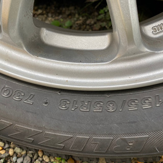 【交渉中】ブリジストンスタッドレス&ホイールセット　155/65R13