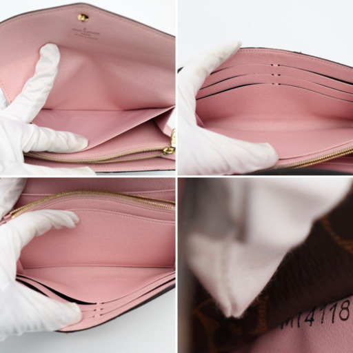 《LOUIS VUITTON/ポルトフォイユ サラ モノグラム》ABランク 美品