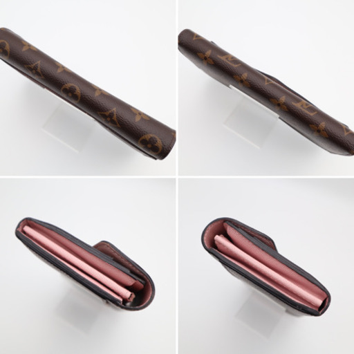 《LOUIS VUITTON/ポルトフォイユ サラ モノグラム》ABランク 美品