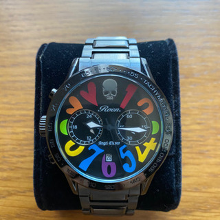 エンジェルクローバー✖️ロエン500本限定セラミッククロノグラフ腕時計 ANGELCLOVER ROEN コラボ腕時計 ロエン ⭐︎レア品⭐︎AngelCloverエンジェルクローバー ROENロエン限定 時計