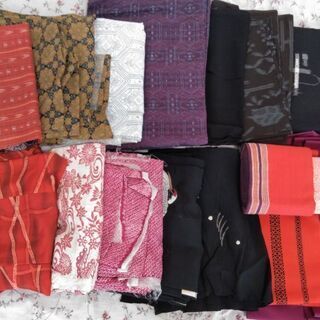 着物の生地を差し上げます(シミ、カビ汚れ有り)の画像