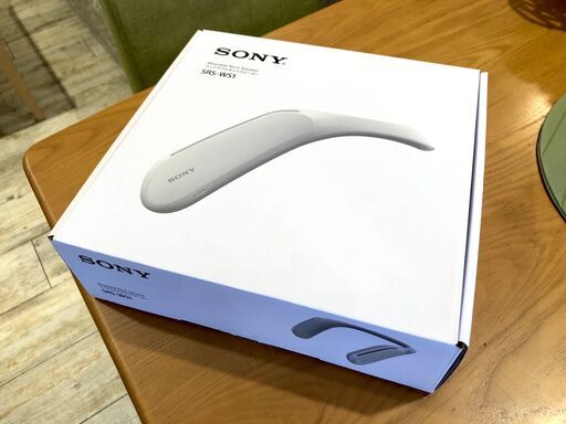 中古　SONY　2017年製　ウェアラブルネックスピーカー SRS-WS1