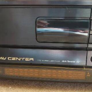 KENWOODアンプ内蔵カセットデッキの画像