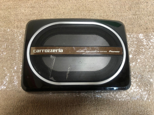 カロッツェリア  carrozzeria  サブウーファー　TS-WX110A