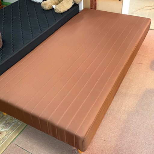 【ご売約済】マットレス一体型シングルベッド