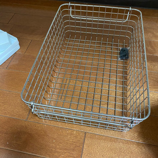 Muji無印良品 ステンレスワイヤーバスケット