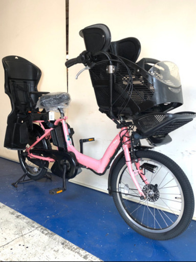 ヤマハ　パスキッスミニ　20インチ 3人乗り 12.8ah デジタル　電動自転車