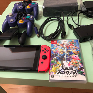 任天堂Switch本体＋大乱闘スマッシュブラザーズ＋コントローラー2つ