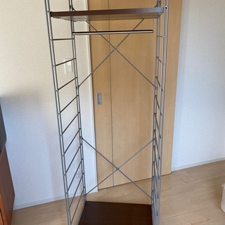 ベルメゾン ハンガーラック ブラウン