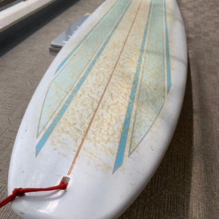 中古品　NSP ロングボード 8ft 約2m80cm、ハードケース付きの画像