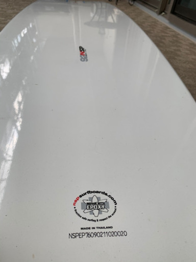 中古品　NSP ロングボード 8ft 約2m80cm、ハードケース付き 中古品 NSP ロングボード 8ft 約2m80cm、ハードケース付き