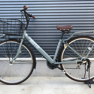☆中古☆ 丸石自転車 モチーフ 27インチ グレー