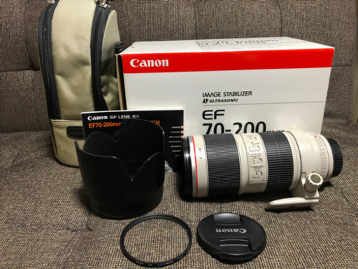 9月9日取引完了Canon EF70-200mm F2.8L is II USM