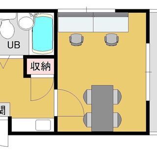 武州長瀬駅徒歩5分　駅近のお部屋を時間貸し！テレワークルーム、書斎、仮住まいとして利用可能。 - レンタルオフィス