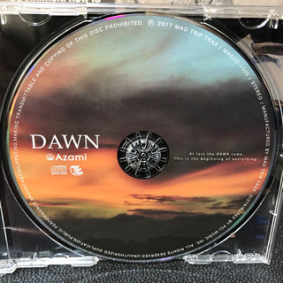 【タワレコ限定盤】DAWN ダウン Azami アザミの画像