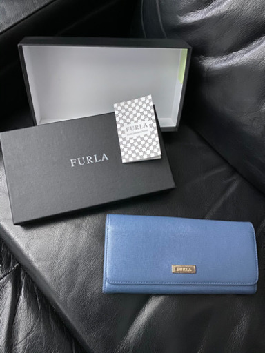 ✨超美品✨FURLA フルラ 長財布 ブルー系