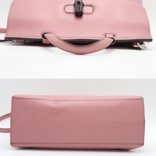 《GUCCI/バンブー 2WAYバッグ》Aランク 392013 袋 冊子 極美品