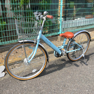 子供　自転車　女子　サカモトギムレット22インチ