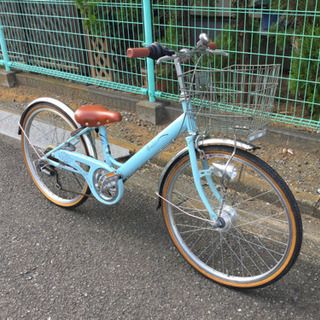 子供　自転車　女子　サカモトギムレット22インチ