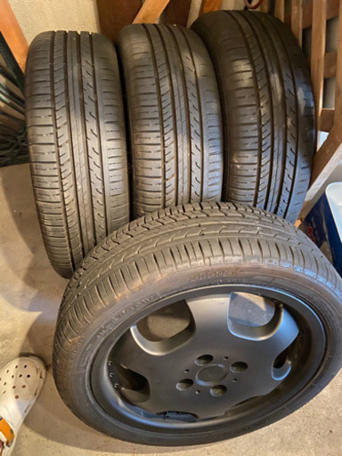 15インチアルミとタイヤの4本セット