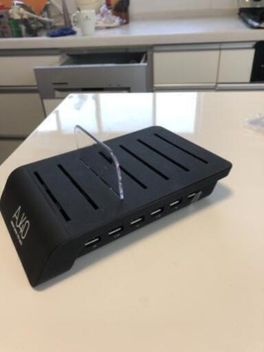 6ポートUSB充電ステーション