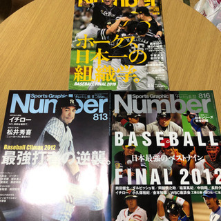 number 野球特集