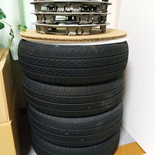 【お取引中】155/65/13 4本 タイヤ一式 4穴 ライフ ...