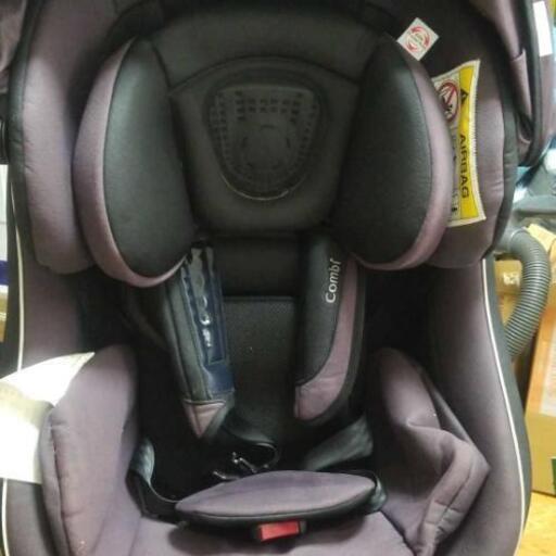 チャイルドシートネルーム エッグショック NC-520（ダークマルーン）コンビ