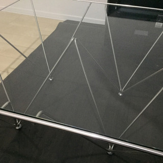 デザイナーズ家具 ガラステーブル