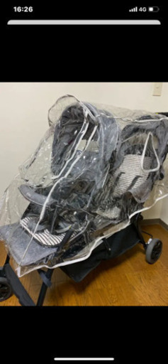 KATOJI タンデムストローラー2人乗りベビーカー