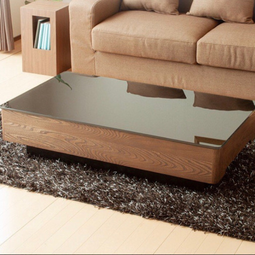 リビングローテーブル ガラステーブル