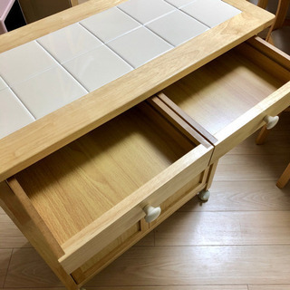 キッチン用ワゴンラックの画像