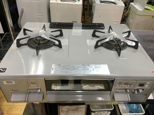 10/11 値下げ! 極美品 2020年製 NORITZ 都市ガスコンロ NW61SVR ノーリツ