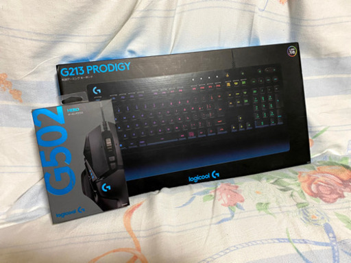 値下げしました！ロジクール(G Pro)マウスキーボードセット