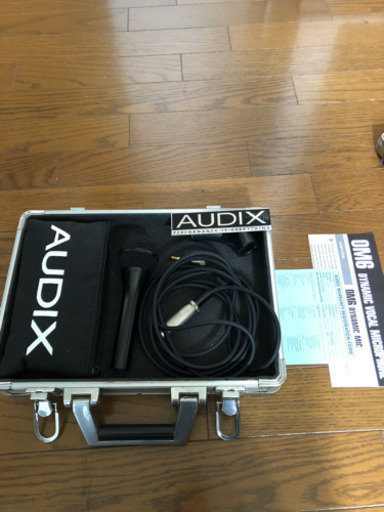 取引予定者決定！　audix  om6 ダイナミックボーカルマイク　た