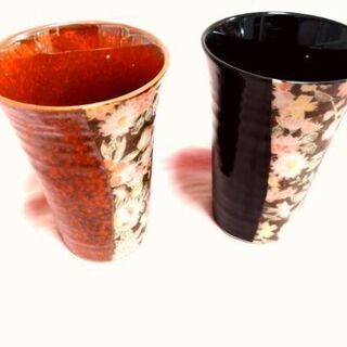 【美品】小皿　コッブ　花柄２対セットの画像
