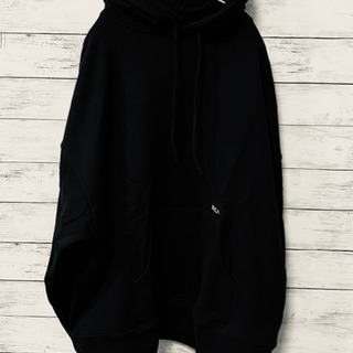 メンズビッグシルエット RVCA バックプリントロゴ プルオーバーパーカーSの画像