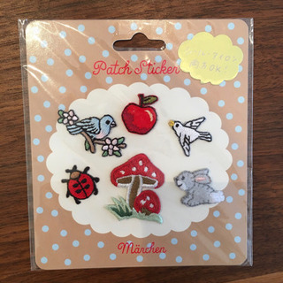 🍎アイロンパッチシール🐇