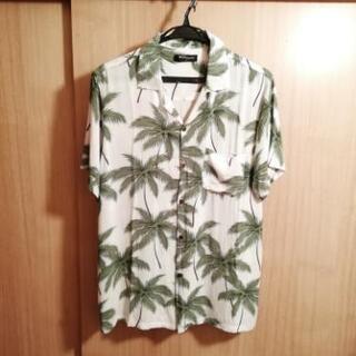 アロハシャツ  ヤシの木柄