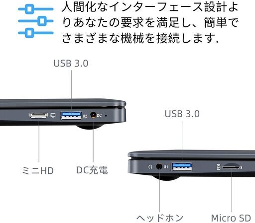新品ノートパソコン13.3 Windows 10/ Celeron / 薄型　SSD　新品未使用