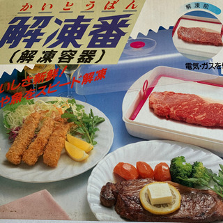 値下げ　解凍用プレート